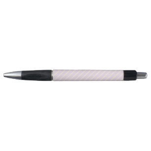 Bolígrafo Lilac púrpura y beige cinco rayas patrón