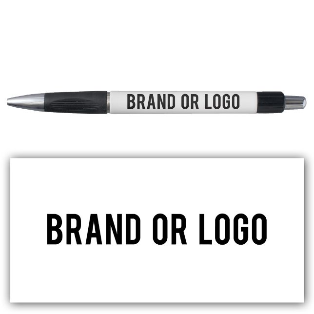Bolígrafo Logotipo comercial de materiales promocionales de  (Promotional Supplies White Custom Business Logo Pen)