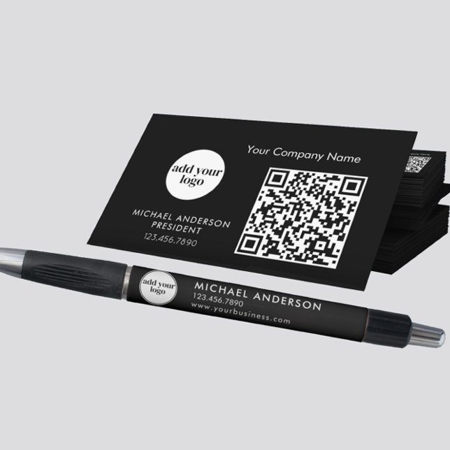 Bolígrafo Logotipo de la Compañía de Personalizados Negros M (Subido por el creador)