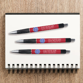 Bolígrafo Logotipo profesional y texto sencillos y modernos