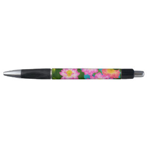 Bolígrafo Lotus rosado Waterlily florece la pluma