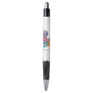 Bolígrafo Macarones De Arcoiris Cuidados En Acuarela