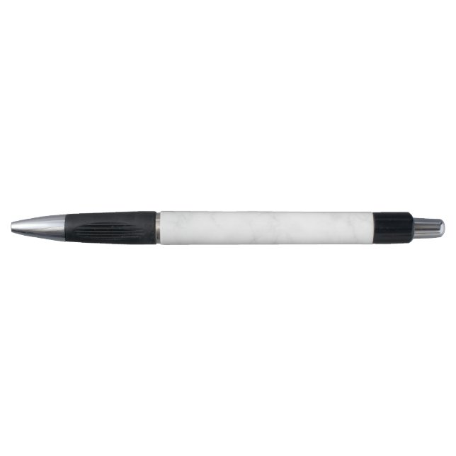 Bolígrafo Mármol Blanco Moderno (Anverso)