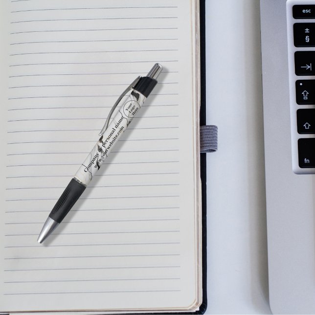 Bolígrafo Mármol blanco y negro (Subido por el creador)