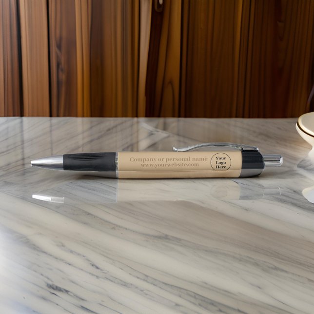 Bolígrafo Marrón elegante simple (Subido por el creador)