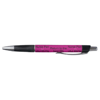 Bolígrafo Mejor Enfermera Pluma rosa brillante