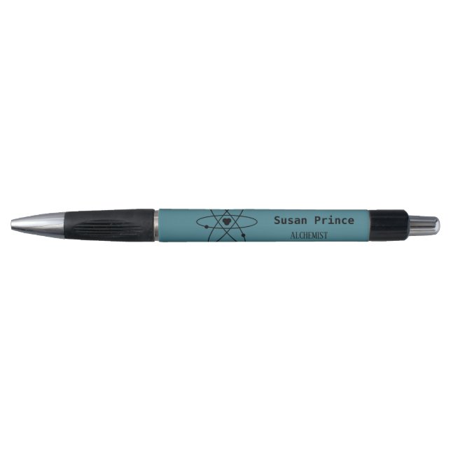 Bolígrafo Minimalista azul (Anverso)