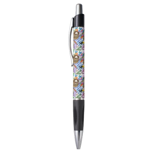 Bolígrafo Modelo de la pereza de la acuarela del dibujo (Parte superior (vertical))
