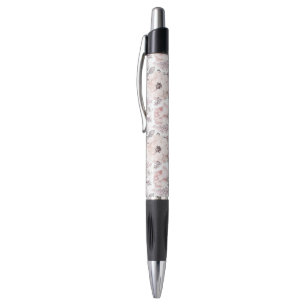 Bolígrafo Modelo rosado y gris clásico
