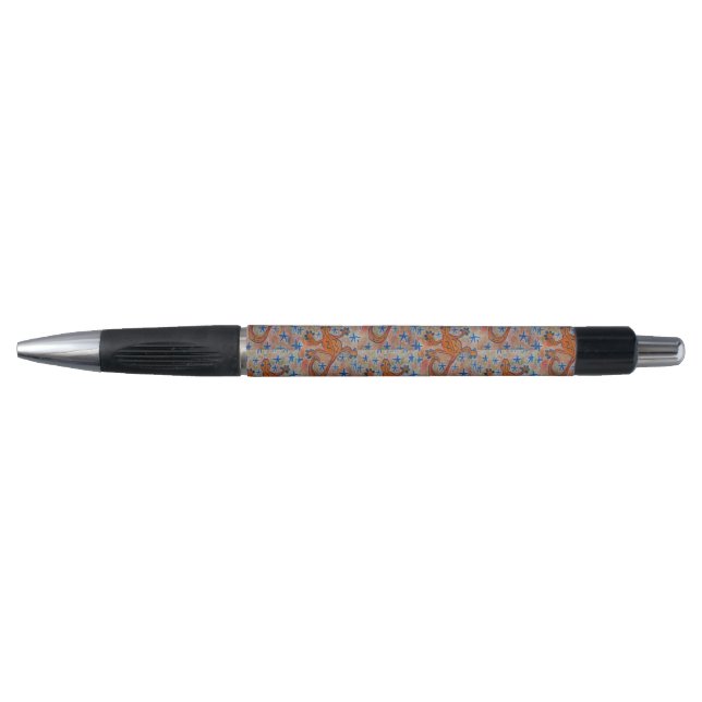 Bolígrafo Naranja Gecko Pen (Anverso)