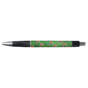 Bolígrafo Navidades De Camello En Verde