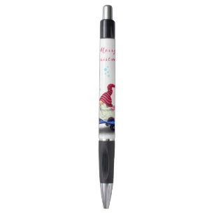 Bolígrafo Navidades Pen Gift Skater Gnome con regalos