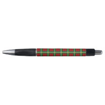 Navidades Red Green Big Checker Plaid