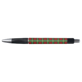 Bolígrafo Navidades Red Green Big Checker Plaid