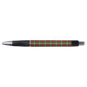 Bolígrafo Navidades Red Green Big Checker Plaid
