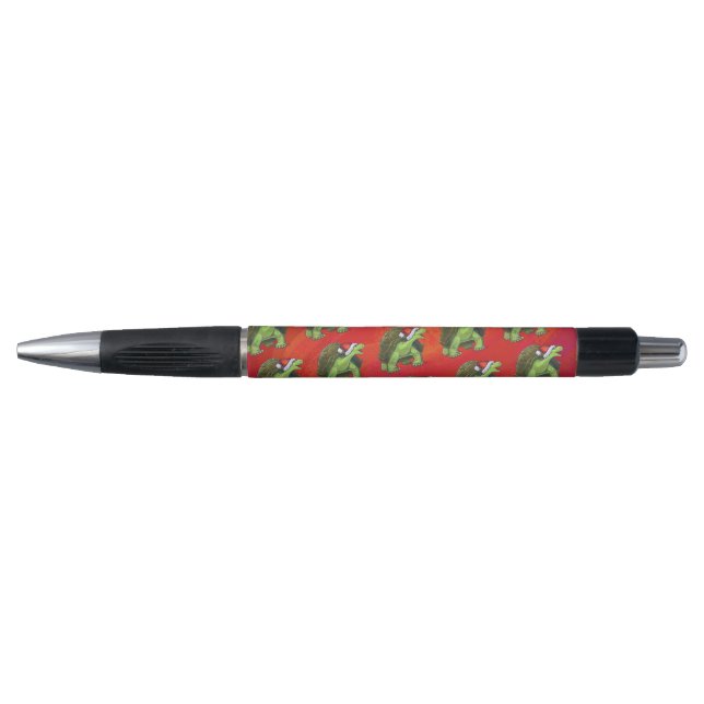 Bolígrafo Navidades Tortoise En Rojo (Anverso)