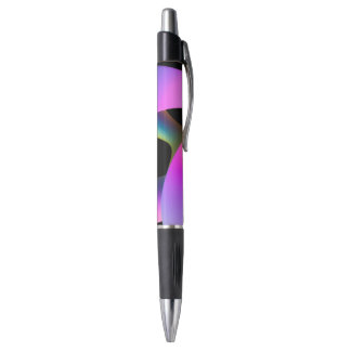 Bolígrafo Negro Morado Brillante