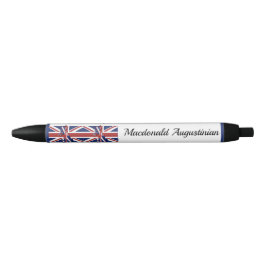 Bolígrafo negro personalizado | UNION JACK | BANDE