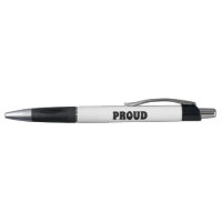 Orgulloso Chica asiático, pluma blanca negra