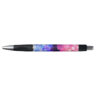 Bolígrafo Orgulloso Floral Retro Quirky Boho Omnisexual