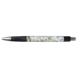 Bolígrafo Pastel Floral Blue Yellow Home Office Writing