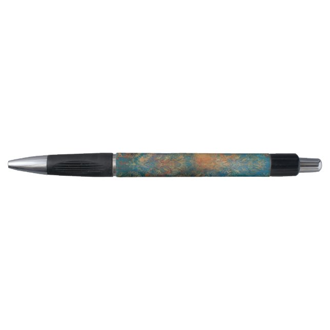 Bolígrafo Pátina de cobre verde    (Anverso)