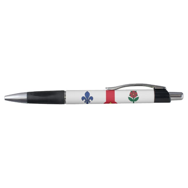 Bolígrafo Patriotic Pen with flag of Montreal, Canada (Parte superior)