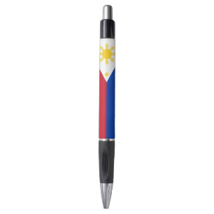 Bolígrafo patriótico con bandera de Filipinas