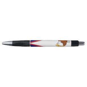Bolígrafo Patriótico con bandera de Samoa American