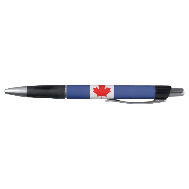 Bolígrafo patriótico con bandera de Toronto, Canad (Parte de abajo)