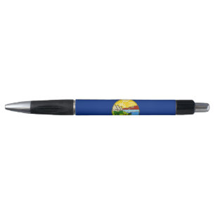 Bolígrafo patriótico con bandera del estado de Mon