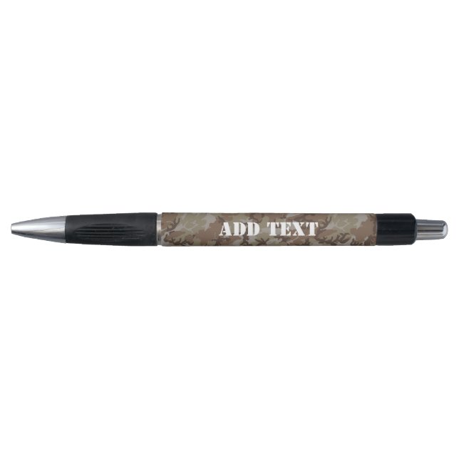 Bolígrafo Patrón de camuflaje militar del desierto de Woodla (Anverso)
