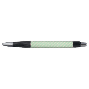 Bolígrafo Patrón de cinco rayas verde y beige