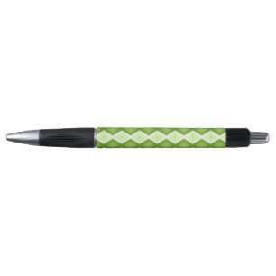 Bolígrafo Patrón de diamante verde de Chartreuse