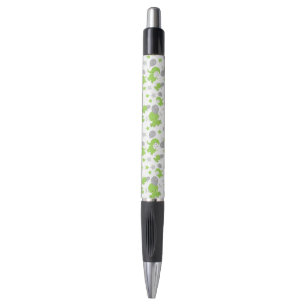 Bolígrafo Patrón De Elefantes Verdes, Elefantes Cubiertos, E