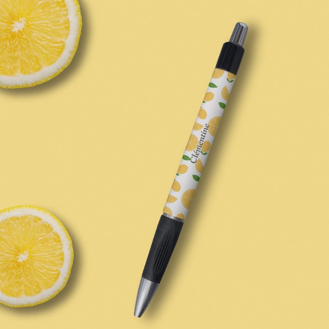 Bolígrafo Patrón de limón (Lemon Pattern Pen)