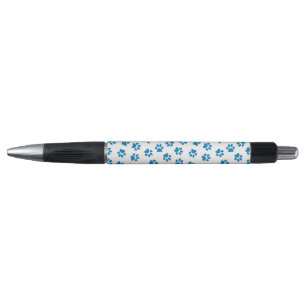 Bolígrafo Patrón De Patas, Patas De Perro, Patas Azules