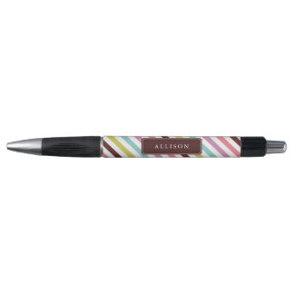 Bolígrafo Patrón de rayas arcoiris