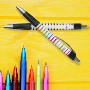 Bolígrafo Patrón de volver a la escuela Pencillos personaliz