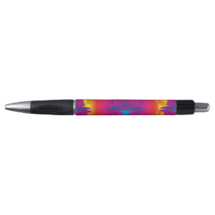 Bolígrafo Patrón Indio de Color Vibrante Festivo