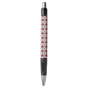 Bolígrafo Patrón rojo Art Deco