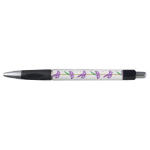 BOLÍGRAFO PATRONES DE GRAS PURPLE VERDES AMARILLOS MARDI GRA