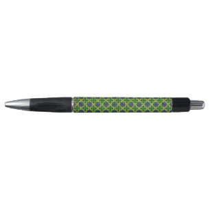 BOLÍGRAFO PATRONES DE GRAS PURPLE VERDES AMARILLOS MARDI GRA
