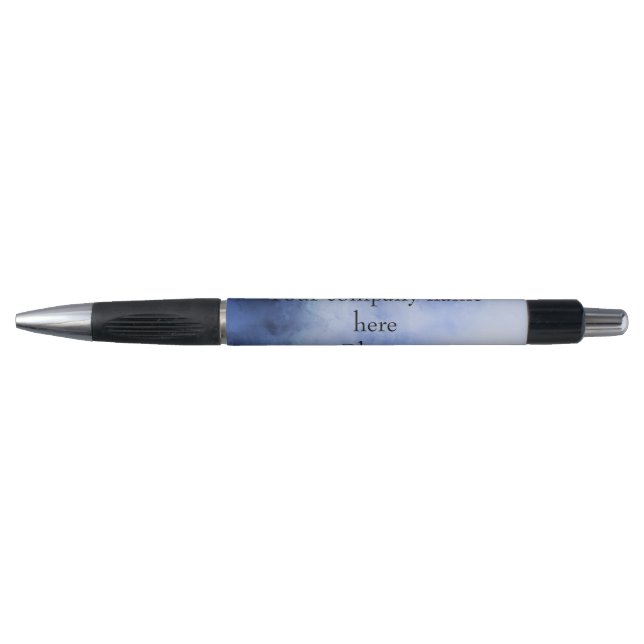 Bolígrafo Pens de negocios de color azul blanco (Anverso)