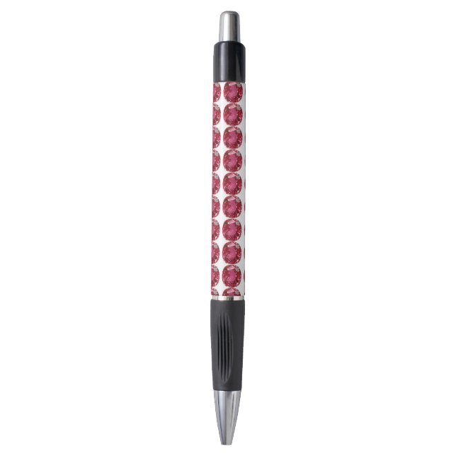 Bolígrafo Pink Gemstone (Frente vertical)