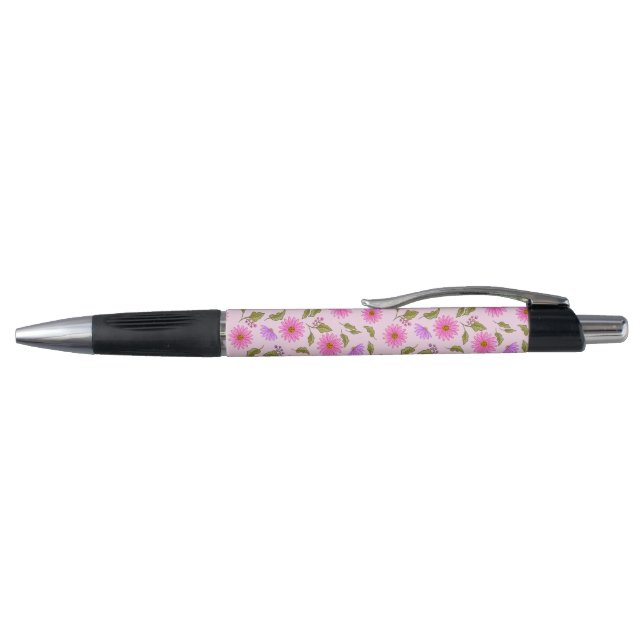 Bolígrafo Pink Lavender Lacy Daisy II (Parte superior)