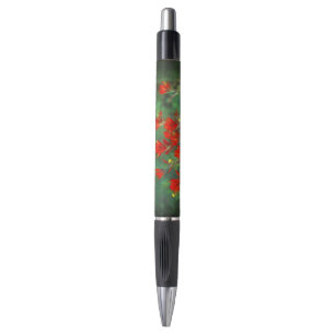 Bolígrafo Pintura de pincel indio - Arte de flores original
