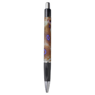 Bolígrafo Pluma azul del personalizado del pulpo del anillo