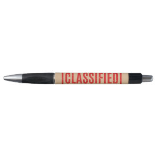 Bolígrafo Pluma clasificada estampada