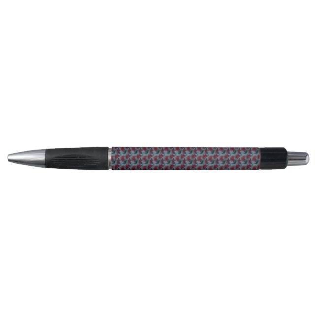 Bolígrafo Pluma Daisy Roja (Anverso)